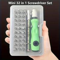 Juego De Destornilladores De Precisión 32 En 1 Mini Kit De Herramientas Magnéticas Con Varilla De Extensión Ajustable Para Reparación De Teléfonos Móviles iPad Cámara - details 0
