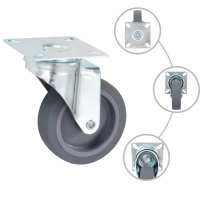 vidaXL Ruedas giratorias 4 unidades 75 mm - details 1