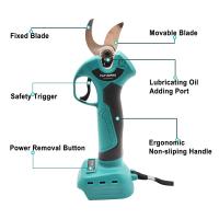 Tijeras Eléctricas De Podar Sin Cable Con Motor Brushless Para Jardín Compatible Con Batería Makita 18V (sin Incluir Batería) - details 0