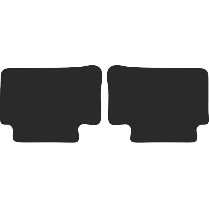 Alfombrillas traseras para: Opel Agila B hatchback 2008-2014 - 1