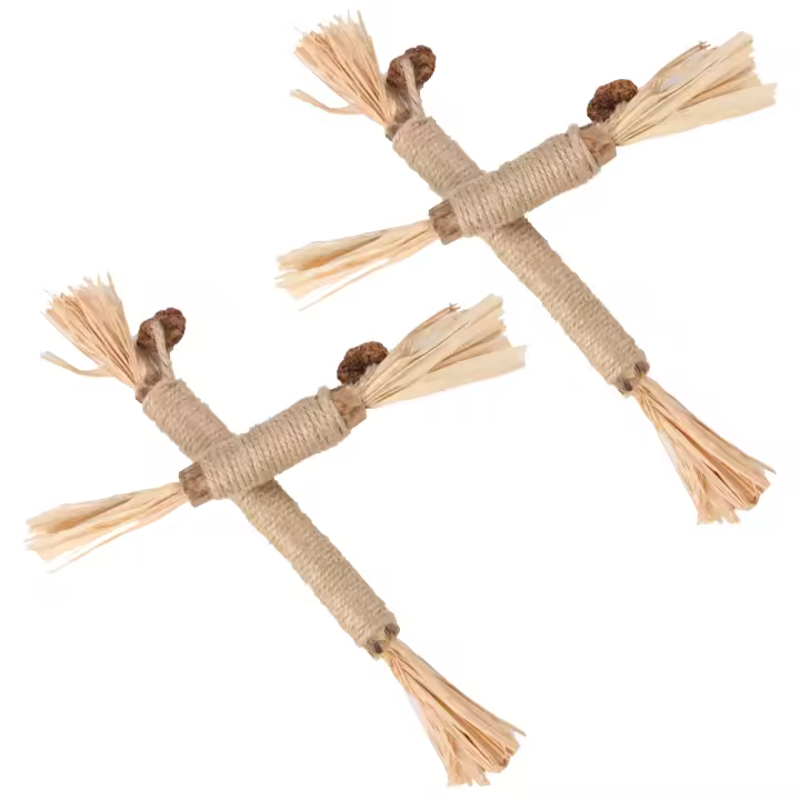 Juguete De Madera Para Gatos 4Pcs Telescopios Antirrápidos Juguetes Para Gatos Jóvenes Suministros Para Gatos Domésticos - 1