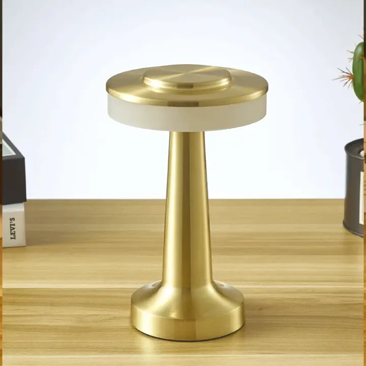 Lámpara de mesa de carga Led táctil, creativa, para comedor, Hotel, Bar, mesa de café, luz nocturna al aire libre, sala de estar - 1