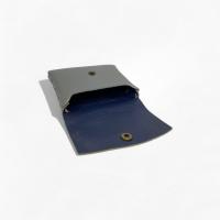 Cartera de Cuero Granulado,monedero ,tarjetera, billetera pequeña de cuero Granulado,Piel Vacuno,hecho en Italia,piel auténtico, Elegante, Ultra Ligera, Suave y Práctica,regalo para mujer - details 5