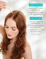 Moroccanoil Tratamiento para cuero cabelludo graso 45 Ml. / pre-champú de 5 minutos para purificar, equilibrar y reducir el exceso de sebo. - details 1