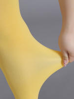 Pareja De Medias De Mujer Oversize Y Finas Que Penetran La Piel Material De Spandex Y Nylon Patrón Sólido Tipo De Tela Tejido Longitud De Pierna 95 Cm Cintura 48 Cm - details 6