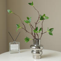 1pc Ramo Artificial De Hojas De Eucalipto Falso Para Bodas Y Decoración De Eventos Con Prolongadas Ramas Verde Sintético - details 0