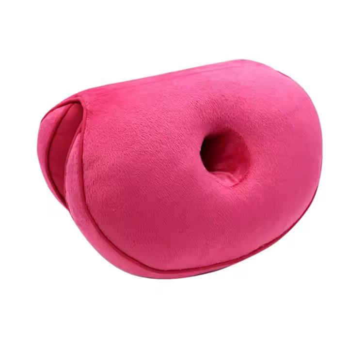 Cojín Ortopédico Para Pelvis Alivio De Presión Asiento Elevador De Caderas Almohada De Memoria De Poliuretano Para Viaje Y Masaje - 1