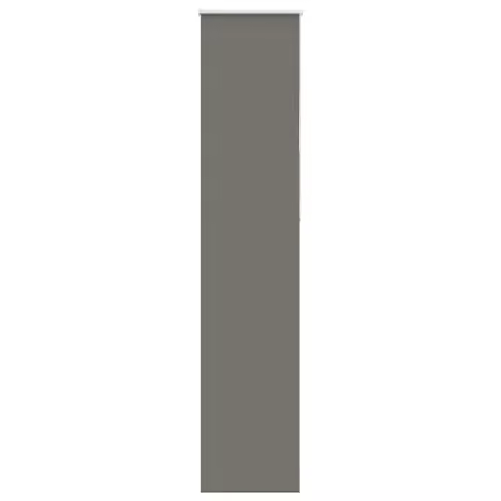 vidaXL Estor Enrollable Opaco gris 40x230 cm Tela Ancho 35,7 cm - 1