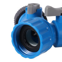 Conector Rápido De Vía Y Para Riego Jardín 3/4'' Hembra Válvula De Desviación Plástico Controlador De Agua Para Lavado De Coche - details 9