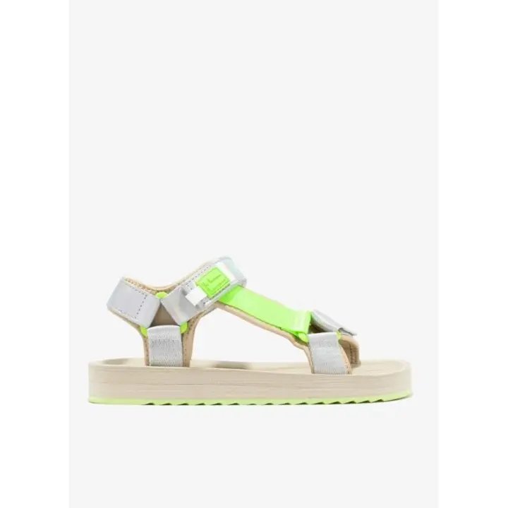 Sandalia D. Franklin Forest Neo Strips neon verde - 1