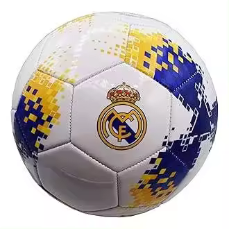 Balón de Futbol Real Madrid Grande, Licencia Oficial100%, Color Mix, Talla 5, Rogers - Kiglam - 1