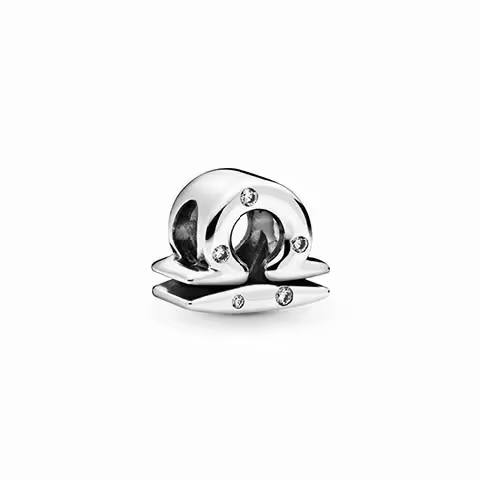 Charm Pandora Signo Zodiaco Libra circonitas transparentes 798424C01 - 1