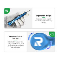 RELIFE RL-725 Set De Destornilladores Magnéticos Ajustables 6 En 1 Para Reparación De Teléfonos Móviles Tabletas Computadoras Herramientas De Desmontaje Y Reparación Para Equipos Electrónicos Apple Y Android - details 8