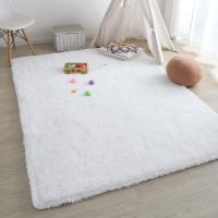 Alfombra Gris Para Sala De Estar Plush Suave Tapete Antideslizante Para Dormitorio Y Niños Decoración De Hogar Moderna Machine Made Rectangular - details 21