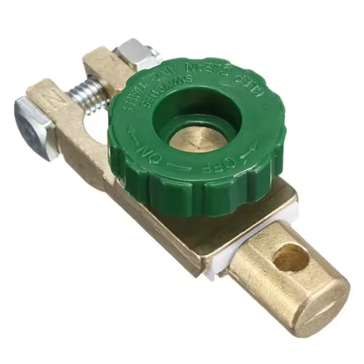 Interruptor De Batería Universal Para Coche Y Motocicleta Protector De Corte Rápido Terminales De Batería RV Interruptor De Desconexión - 1