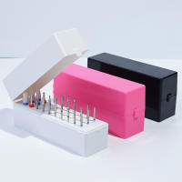 Caja De Almacenamiento Para Uñas Misscheering Con 30 Agujeros Soporte Para Esmalte Y Herramientas De Manicura En Plástico - details 3