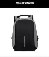 Mochila Antirrobo Para Hombres Con USB Gran Capacidad Para Viajes Y Estudio Bolsa De Hombro Para Laptop Y Negocios Para Mujeres - details 0