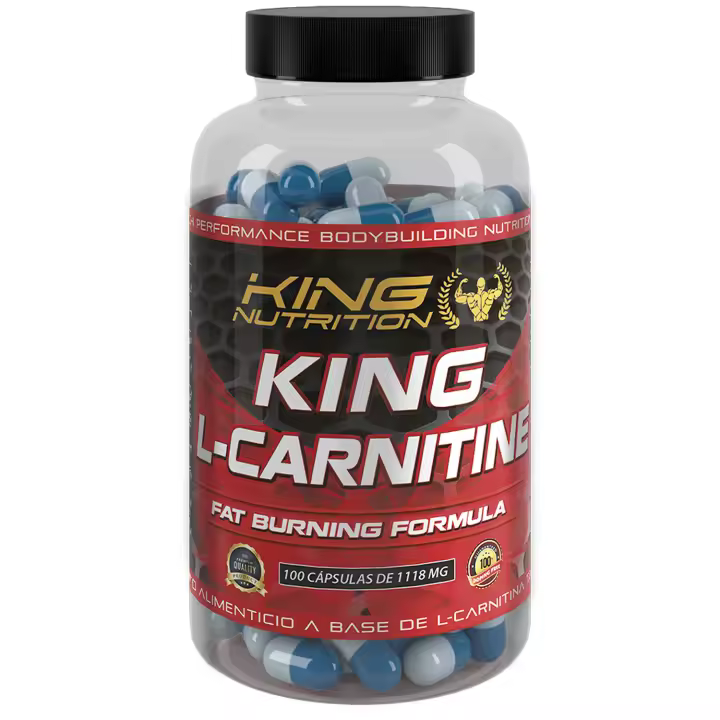 King Nutrition KING L-CARNITINA 100 Capsulas - 1