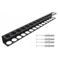 Rack De Almacenamiento Para Herramientas Colgante En La Pared Soporte Para Destornillador Martillo Pinzas Organizador Para Garage - details 0