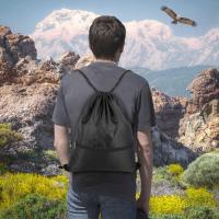 Mochila con Cordón, impermeable, con Bolso con Cremallera, para Gimnasio, para Nación, para helbres y Mujeres - details 3