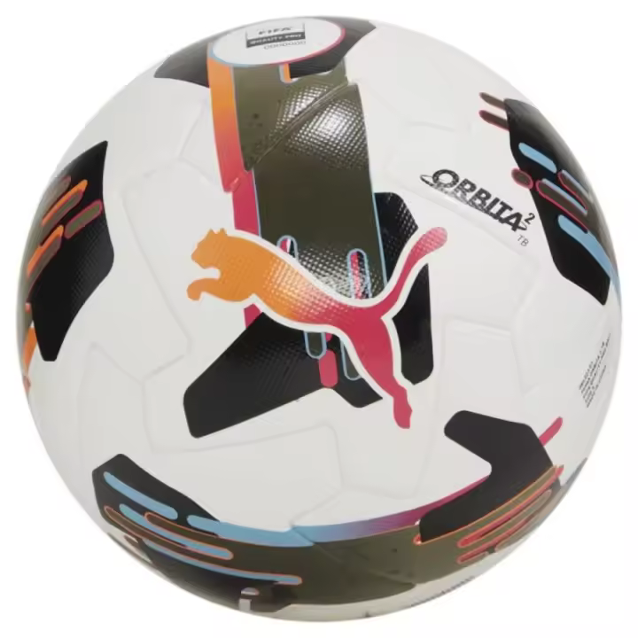 Football Puma Orbita 2 TB FIFA Quality Pro 084323 01 – Balón de fútbol de alta calidad con certificación FIFA Quality Pro, diseñado para un rendimiento profesional en el campo. - 1