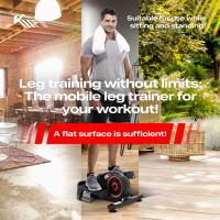 KM-Fit Entrenador de Piernas Bicicleta estática 2 en 1 Bicicleta elíptica Fitnes - details 24