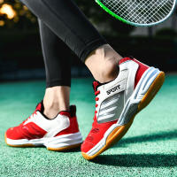 Zapatos De Badminton Para Hombres Y Mujeres Deporte Transpirables Tamaño Grande Entrenamiento Voleibol Interior Exterior Antideslizantes - details 14