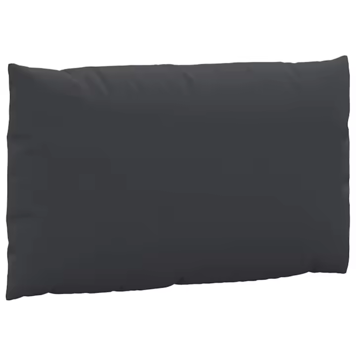vidaXL Cojines para palés 3 unidades tela Oxford negro - 1