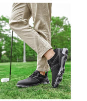 Nuevos Zapatos De Golf Para Hombre Autunno/Invierno Bajo Top Casual Zapatillas Antideslizantes Con Base Gruesa Deportes Al Aire Libre Moda Footwear - details 15