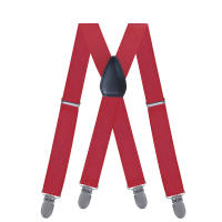 Suspenders Ajustables Para Hombres Y Mujeres 2.5cm X-Back 4 Clips Cinturones Elásticos Para Camisa Y Pantalones Regalo Para Padre Y Esposo - details 7
