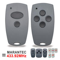 Control Remoto De Puerta De Garaje Digital MARANTEC 433.92MHz Código Fijo Compatible Con Modelos 302 304 313 211 212 214 Comando De Puerta 433MHz - details 0
