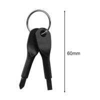 2pcs Herramientas De Reparación Multifuncionales En Forma De Llave Con Bolsillos Portátiles EDC Para Exteriores Phillips Slotted Destornillador De Cadena De Hierro Fundido - details 8