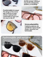 Gafas De Sol Plegables Para Actividades De Verano Protección UV Para Montañismo Conducción Y Viajes - details 4