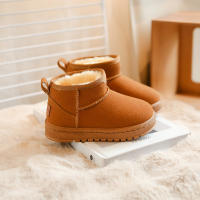 Botas De Nieve Para Niños Y Niñas Antideslizantes Resistentes Al Desgaste Con Pelo Cálido Suela Gruesa Y Suave Para Invierno - details 3