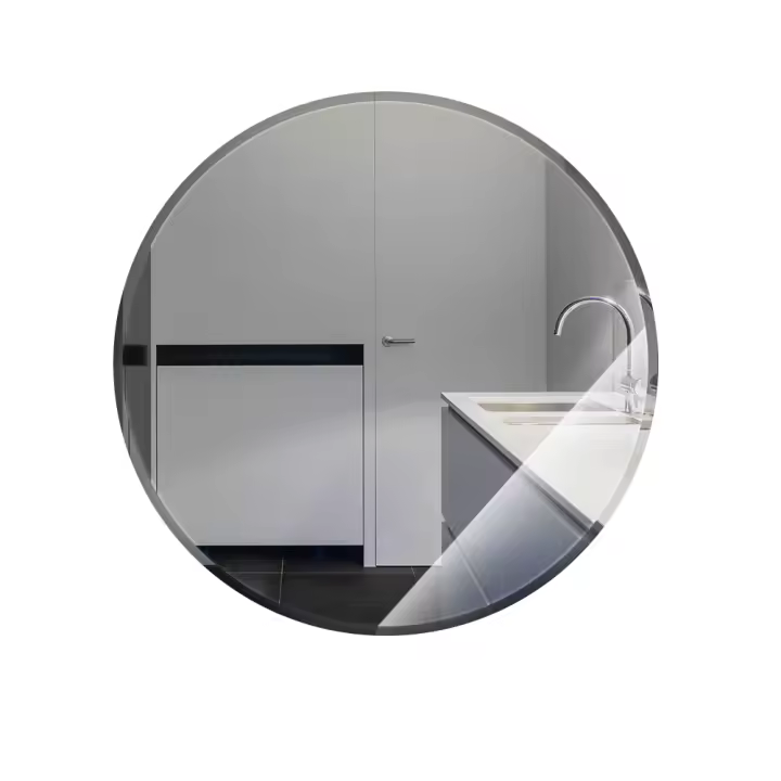 Espejo Espejo de pared redondo 60/70/80cm Espejo de baño Iluminación LED Espejo de baño - 1