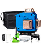 Nivel De Láser Honminda 16 Líneas 4D Auto-nivelado 360 Grados Horizontal Y Vertical Cruz Super Potente Nivel De Láser Verde - details 9