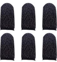 UNO' 6 UDS Guantes de Dedo para Juego Movil, Funda Controller de Dedo de Pantalla táctil Gaming Transpirable Anti-Sudor sensibles, Manga de Dedo Ideal para Juegos movil PUGB, Arena of Valor, Etc. - details 1