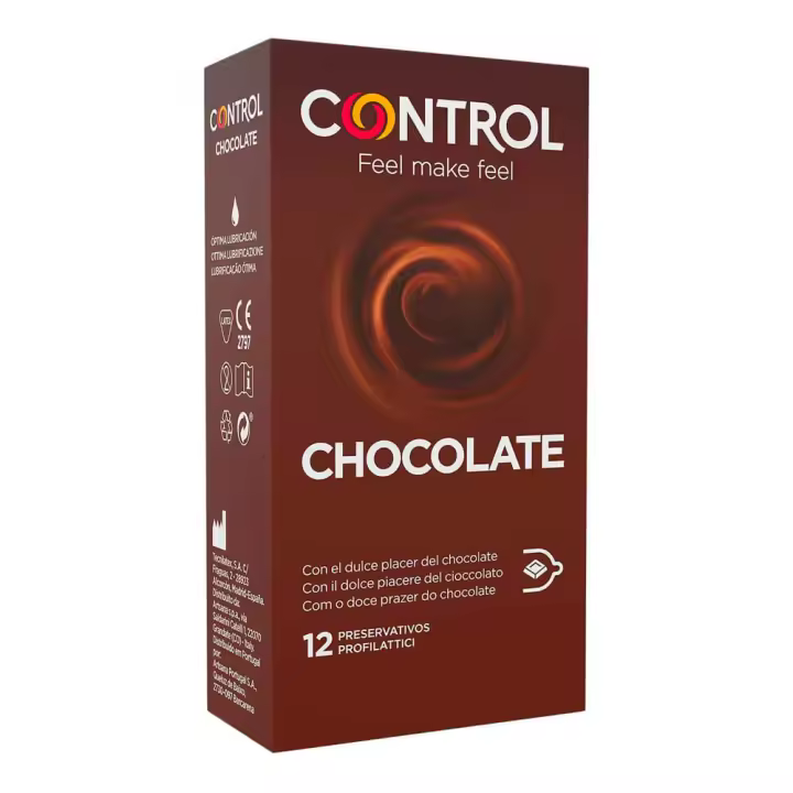 Control Preservativos Sex Senses Chocolate 12 Unidades - 1