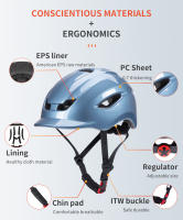 Seeker Casco De Bicicleta Para Hombres Y Mujeres Integrado Ligero Para Ciclismo En La Ciudad Adulto Sombrero De Seguridad Para Carretera - details 3