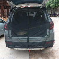 Red De Mosquitos Para Maletero De Coche Velo Magnético De Ventilación Rápida Para Auto SUV Protección Contra Insectos Y Sol - details 1