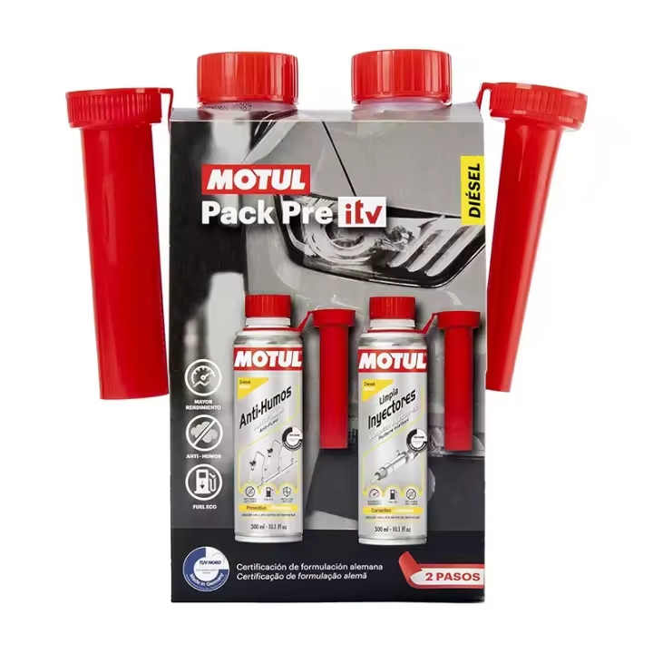 Motul Kit Pre Itv Diesel Limpia Inyectores - Mantén Tu Motor Diésel en óptimas Condiciones - 1