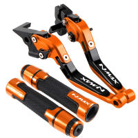 Juego De Palancas De Freno Y Embrague Ajustable Y Plegable Para Motocicleta Con Bloqueo De Estacionamiento Para NMAX 155/125 Material CNC - details 4