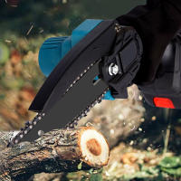 3000W 6Inch Electric Chain Saw Handheld Portable Mini Chainsaw Tree Wood Cutter Pruning Garden Power Tool For Makita 18V Battery - details 4