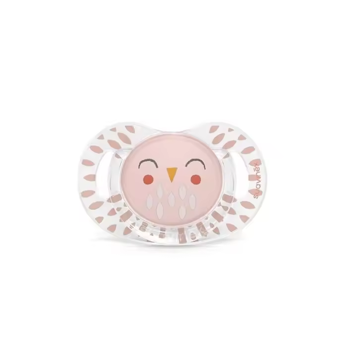 SUAVINEX Chupete Bonhomía Tetina Anatómica Silicona SX Pro +18M (Búho Rosa) ✅ Entrega 24/72h - 1