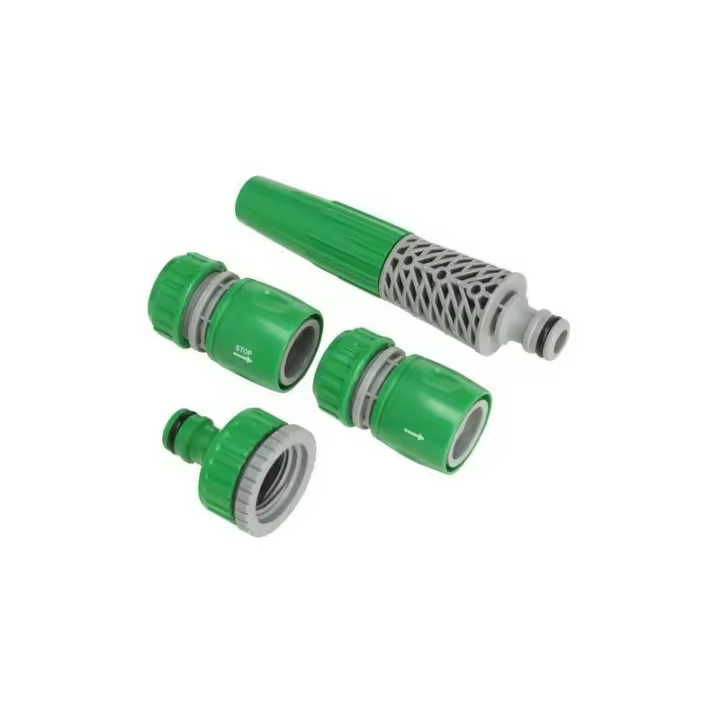 Set Riego Plastico Saturnia - 4 Piezas - Ideal para Trabajos de Jardinería - 1