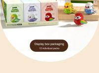 Mini Bloques De Construcción 3D Serie Pájaro Bonito Modelo De Perro Pollo En Ladrillos Juguete Decorativo Para Mesa Regalos Para Niños - details 5
