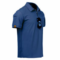 Camiseta De Verano Para Hombres Secado Rápido Pullover O-Neck Transpirable Para Trekk Ing Monta Nea Y Escalada Talla Grande Deportes Tees - details 19