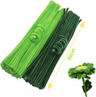 200 Piezas De Linterna De Bricolaje En 2 Colores Variados Chenille Stem Sticks Para Proyectos De Arte Y Decoración DIY - details 1