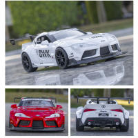 Coche De Acción Con Luz Y Sonido Supra De Aleación De Zinc Para Niños Modelo a Escala 1:22 Con Puertas Abiertas Coche Deportivo Regalo Para Cumpleaños - details 9