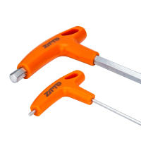 Llave De Allen Hexagonal ZTTO Con Adaptador Quick Snap 2 En 1 Cabeza Plana Y Sférica Acero Cromo Vanadio Tamaños 2/2.5/3/4/5/6/8/10 Mm Herramienta Universal Para Bicicletas - details 3